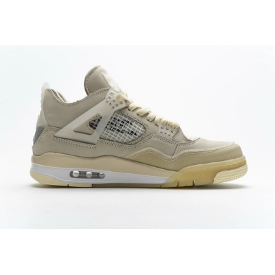 PKGoden Jordan 4 Retro Off-White Sail,CV9388-100 01