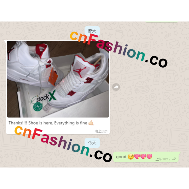 PKGoden Air Jordan 4 Retro Metallic Red,CT8527-112