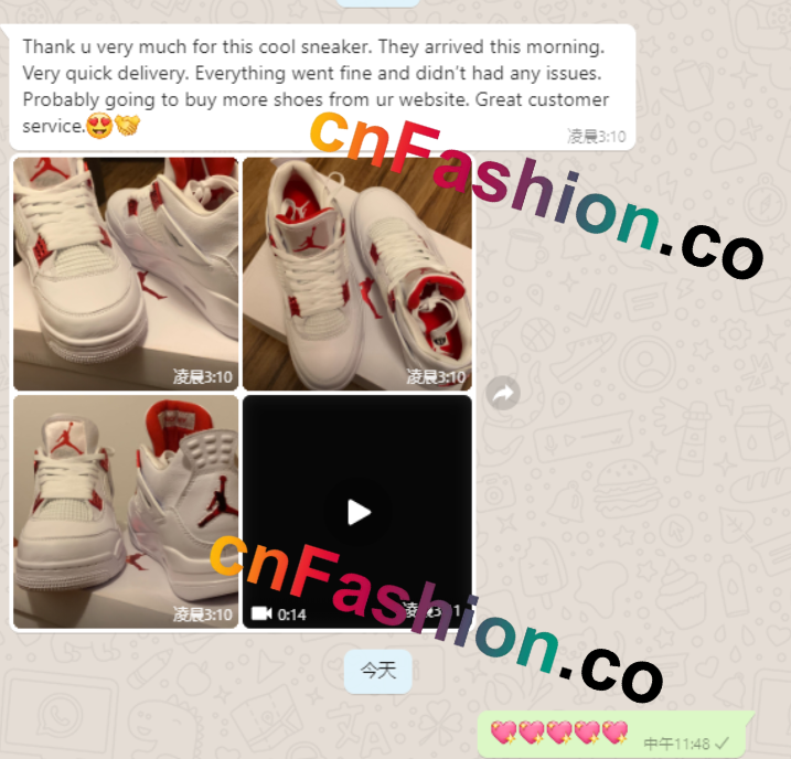 PKGoden Air Jordan 4 Retro Metallic Red,CT8527-112