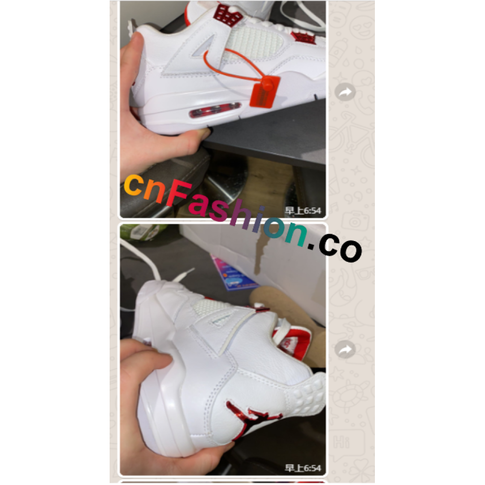 PKGoden Air Jordan 4 Retro Metallic Red,CT8527-112