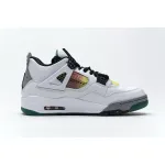 PK GOD Air Jordan 4 Retro Lucid Green Rasta (W)