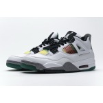 PK GOD Air Jordan 4 Retro Lucid Green Rasta (W)