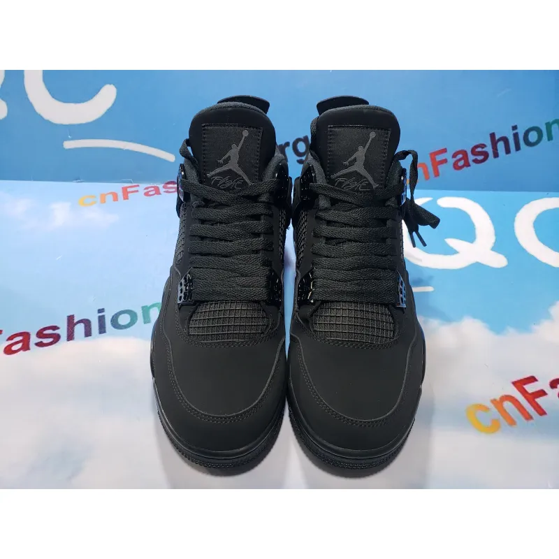 [Free Shipping] PKGoden Air Jordan 4 Retro Black Cat (2020),CU1110-010