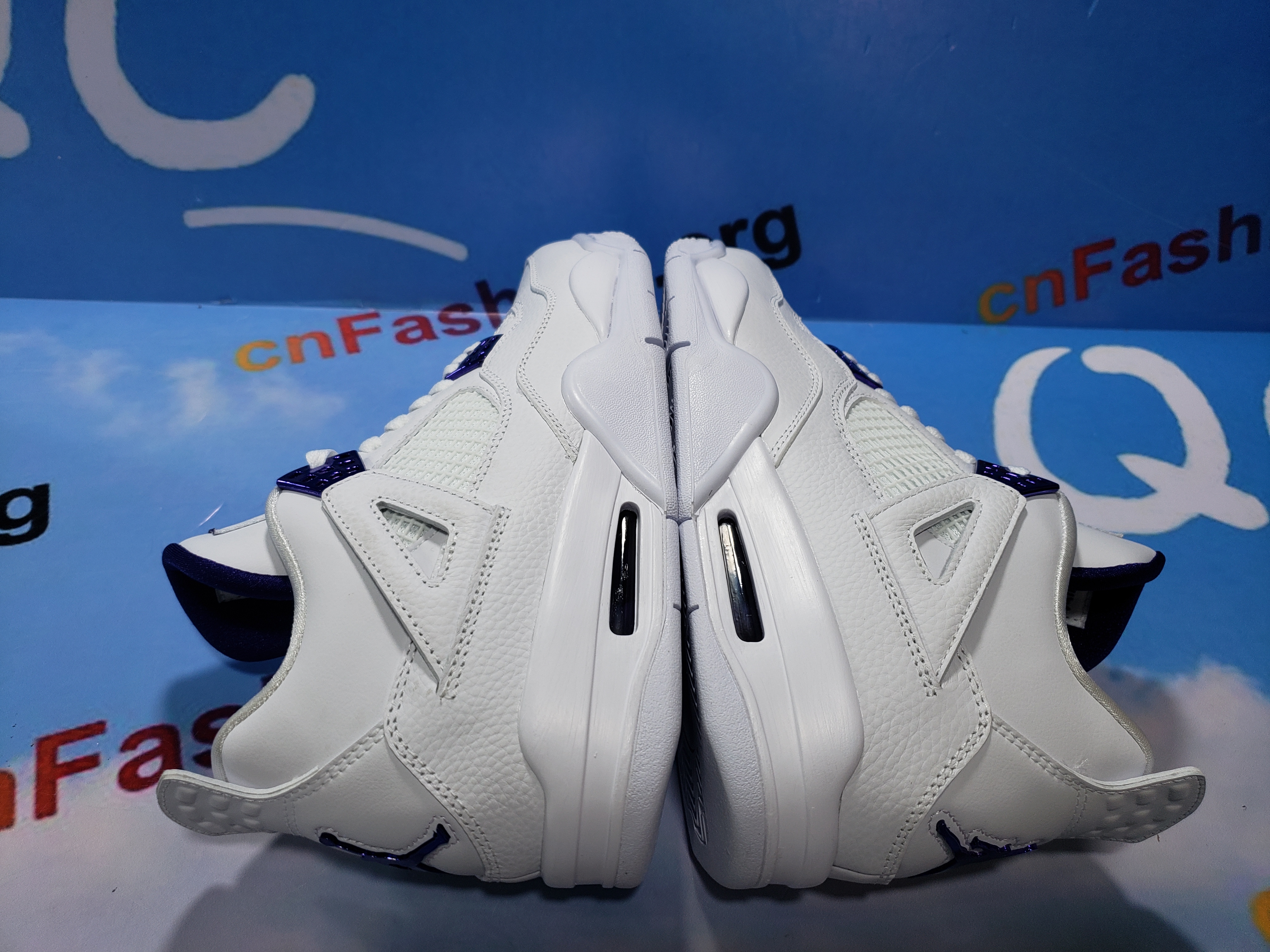 PKGoden Air Jordan 4 Retro Metallic Purple