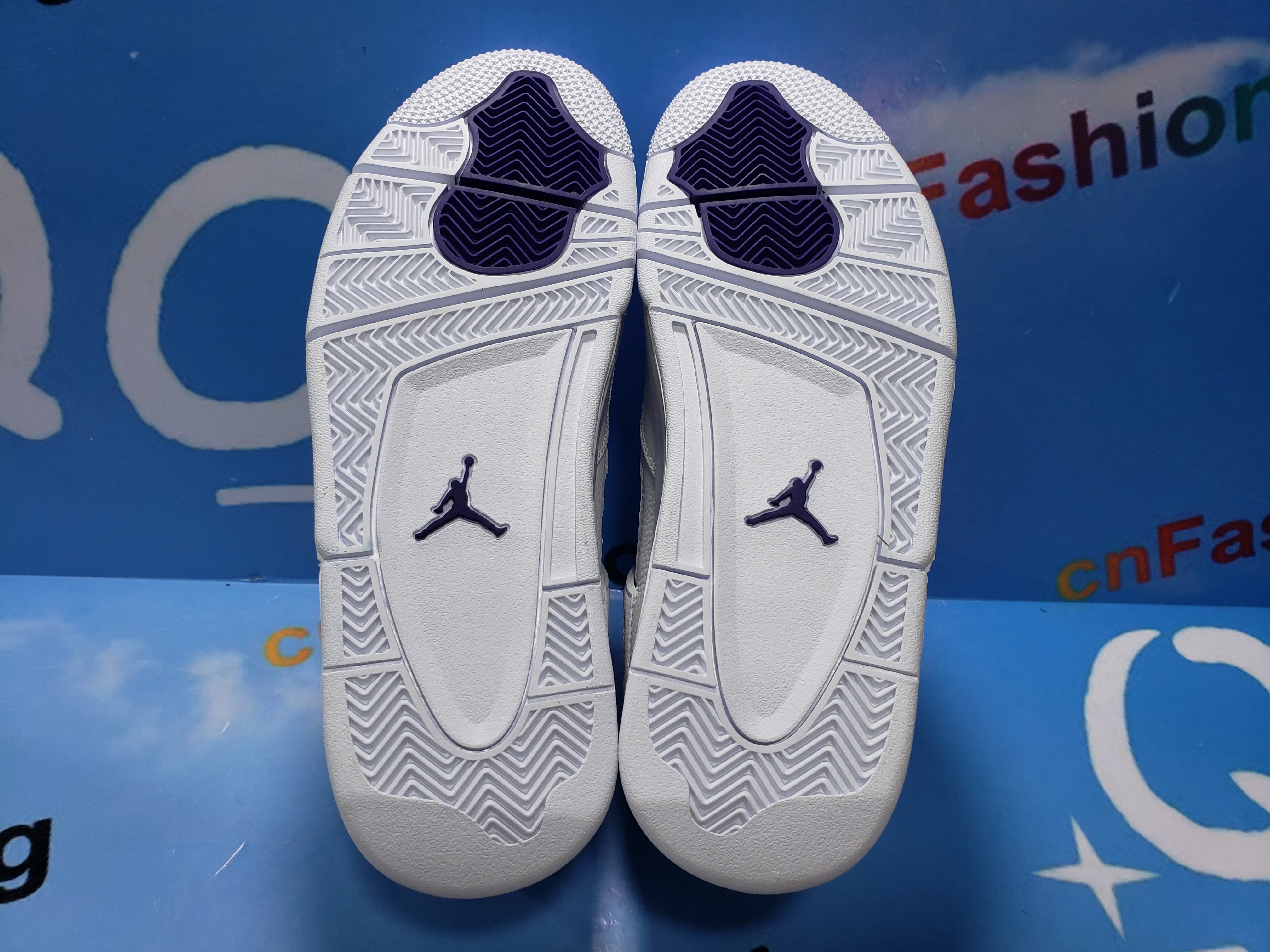 PKGoden Air Jordan 4 Retro Metallic Purple