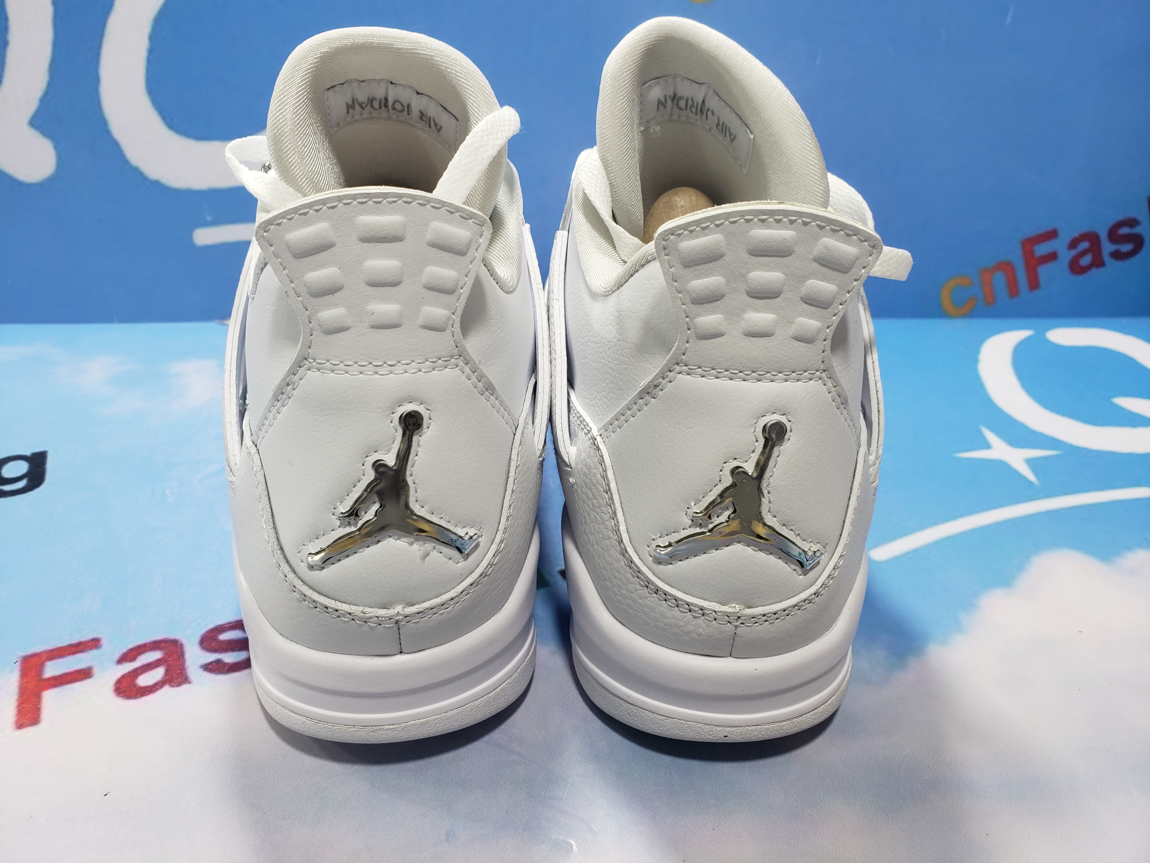 PKGoden Air Jordan 4 Retro Pure Money (2017)，308497-100