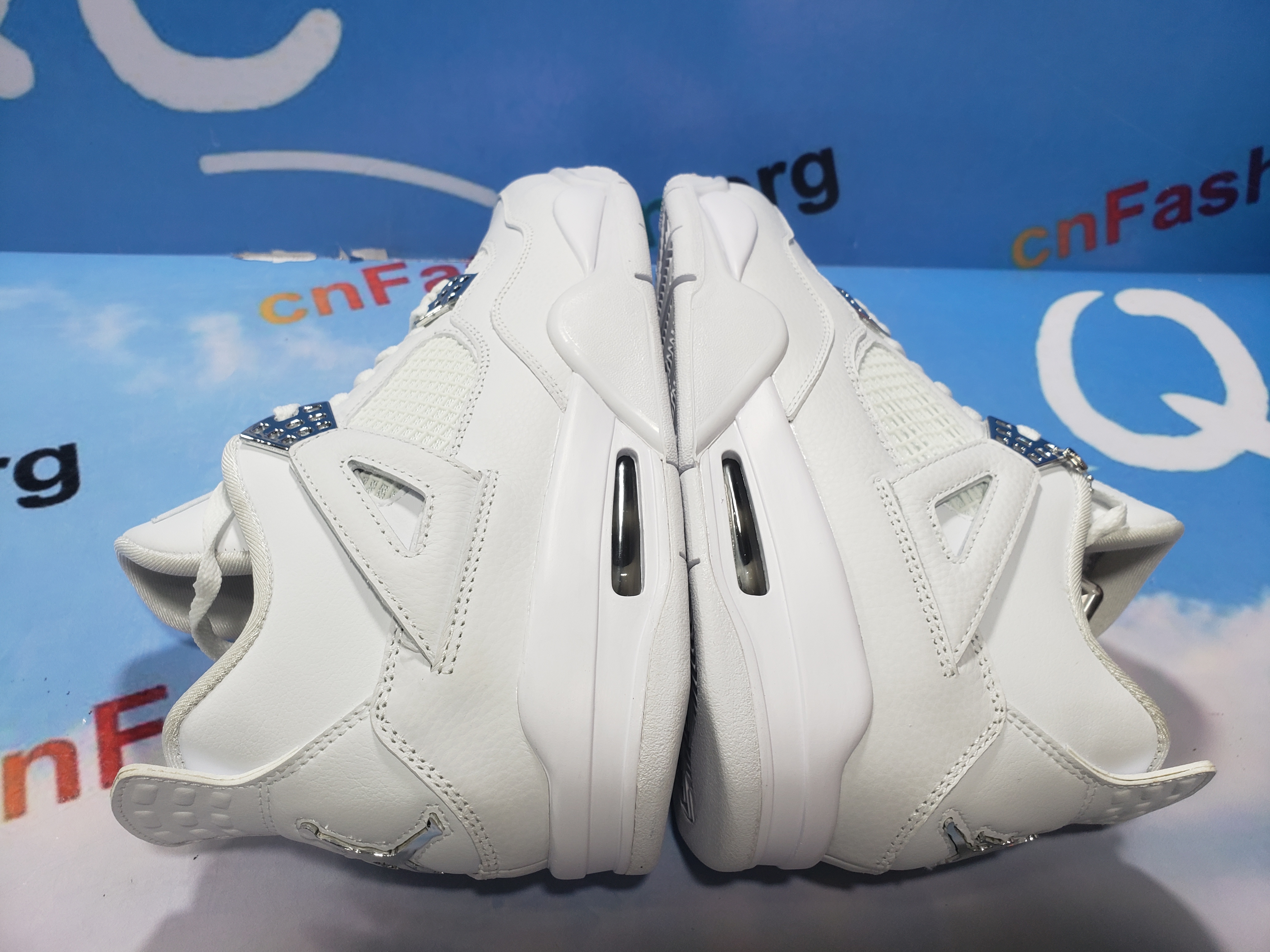 PKGoden Air Jordan 4 Retro Pure Money (2017)，308497-100