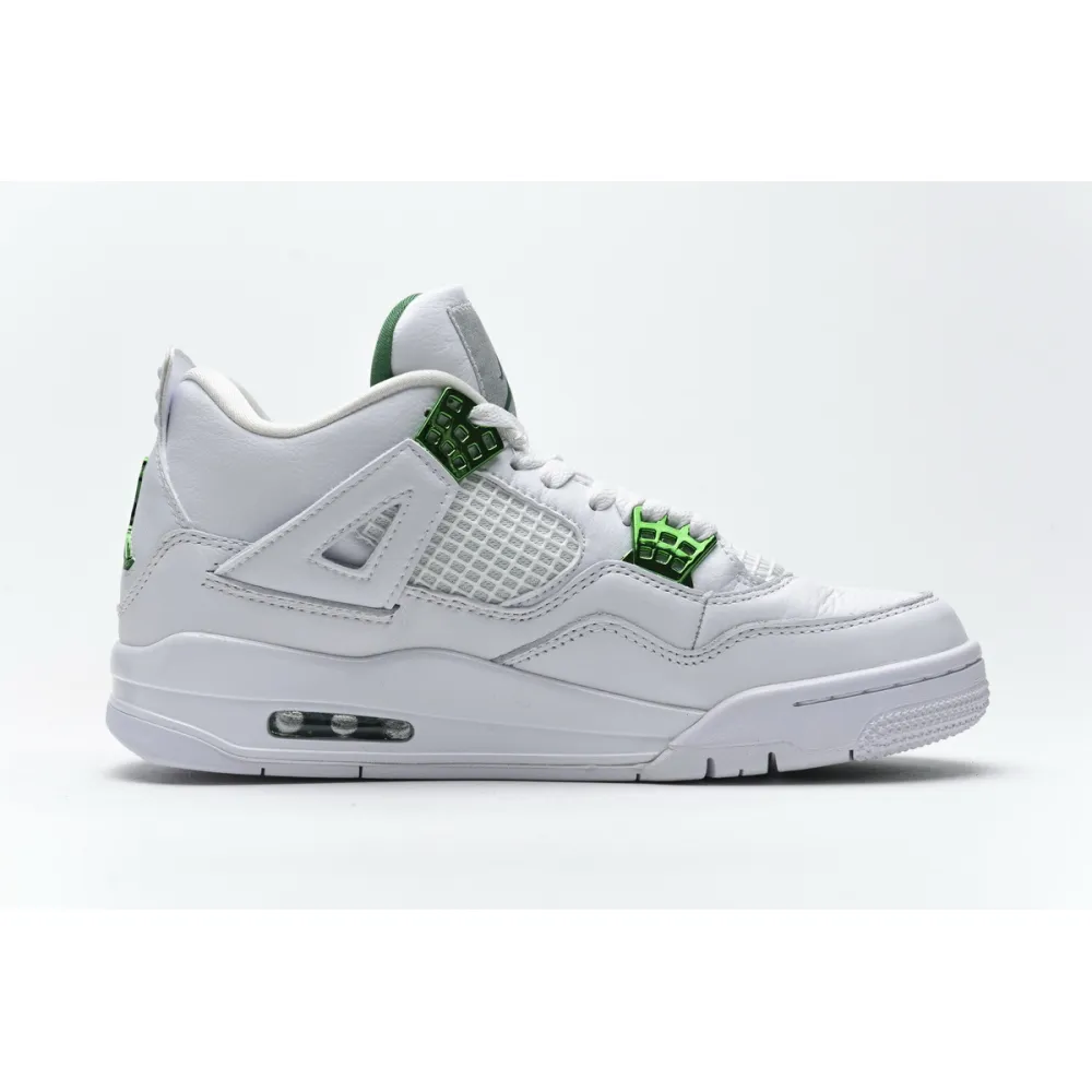PK GOD Air Jordan 4 Retro Metallic Green