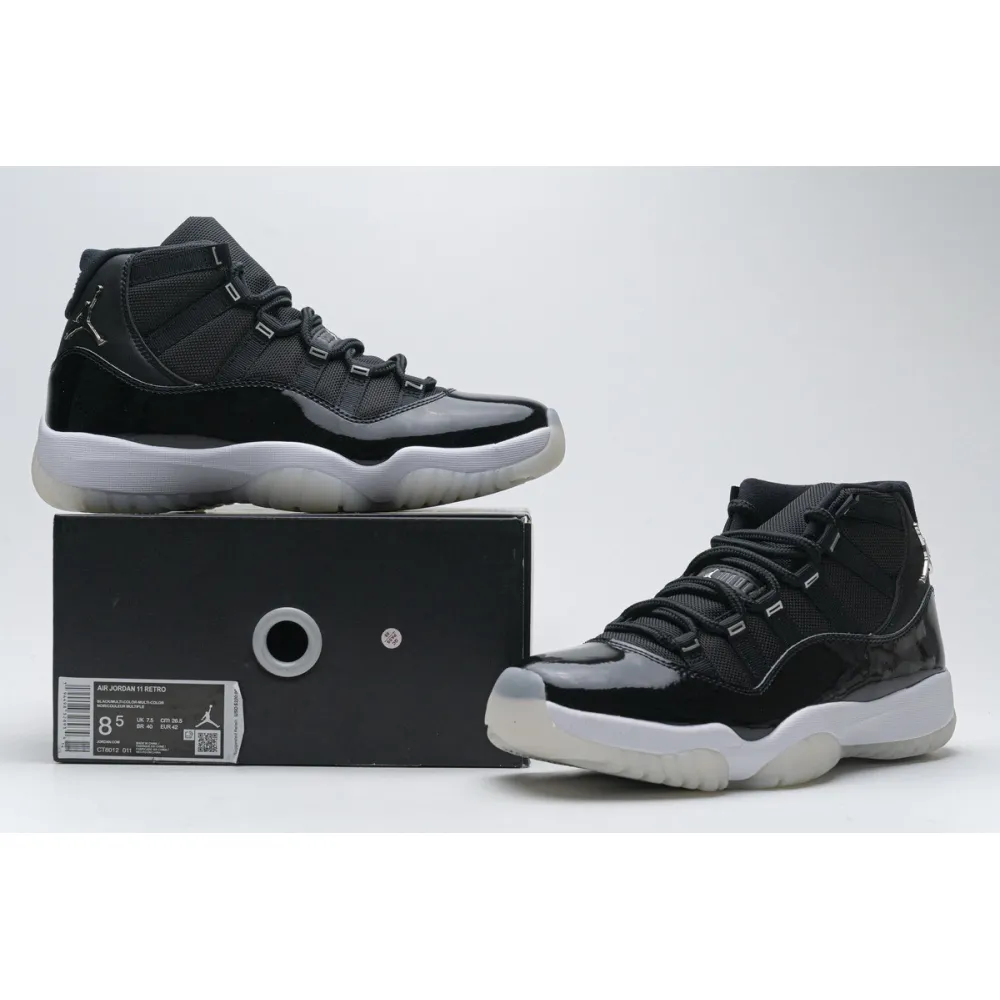 PK GOD Air Jordan 11 Retro Black Clear