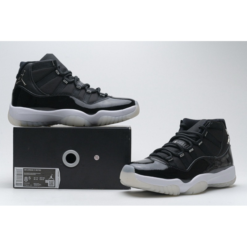 PK GOD Air Jordan 11 Retro Black Clear