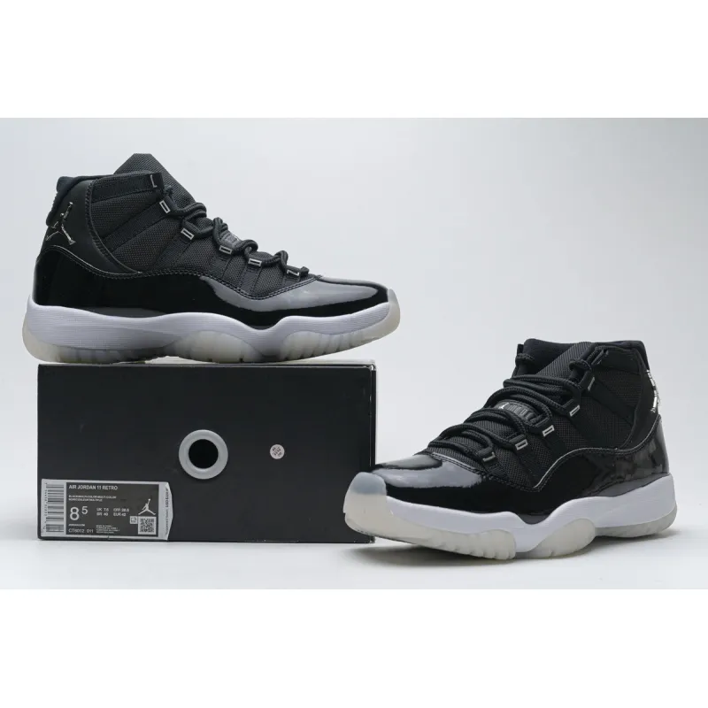 PK GOD Air Jordan 11 Retro Black Clear