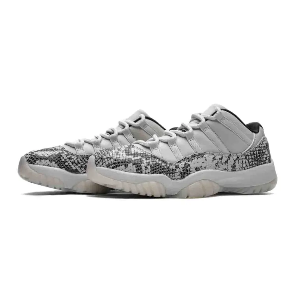PK GOD Jordan 11 Retro Low Snake Light Bone