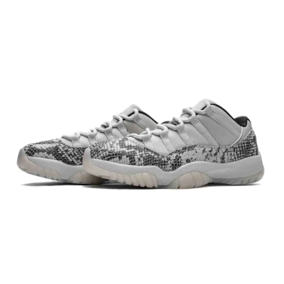 PKGoden Jordan 11 Retro Low Snake Light Bone 02