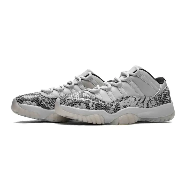 PK GOD Jordan 11 Retro Low Snake Light Bone