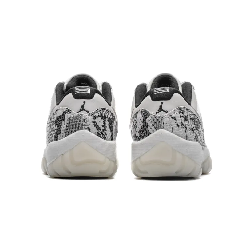 PK GOD Jordan 11 Retro Low Snake Light Bone