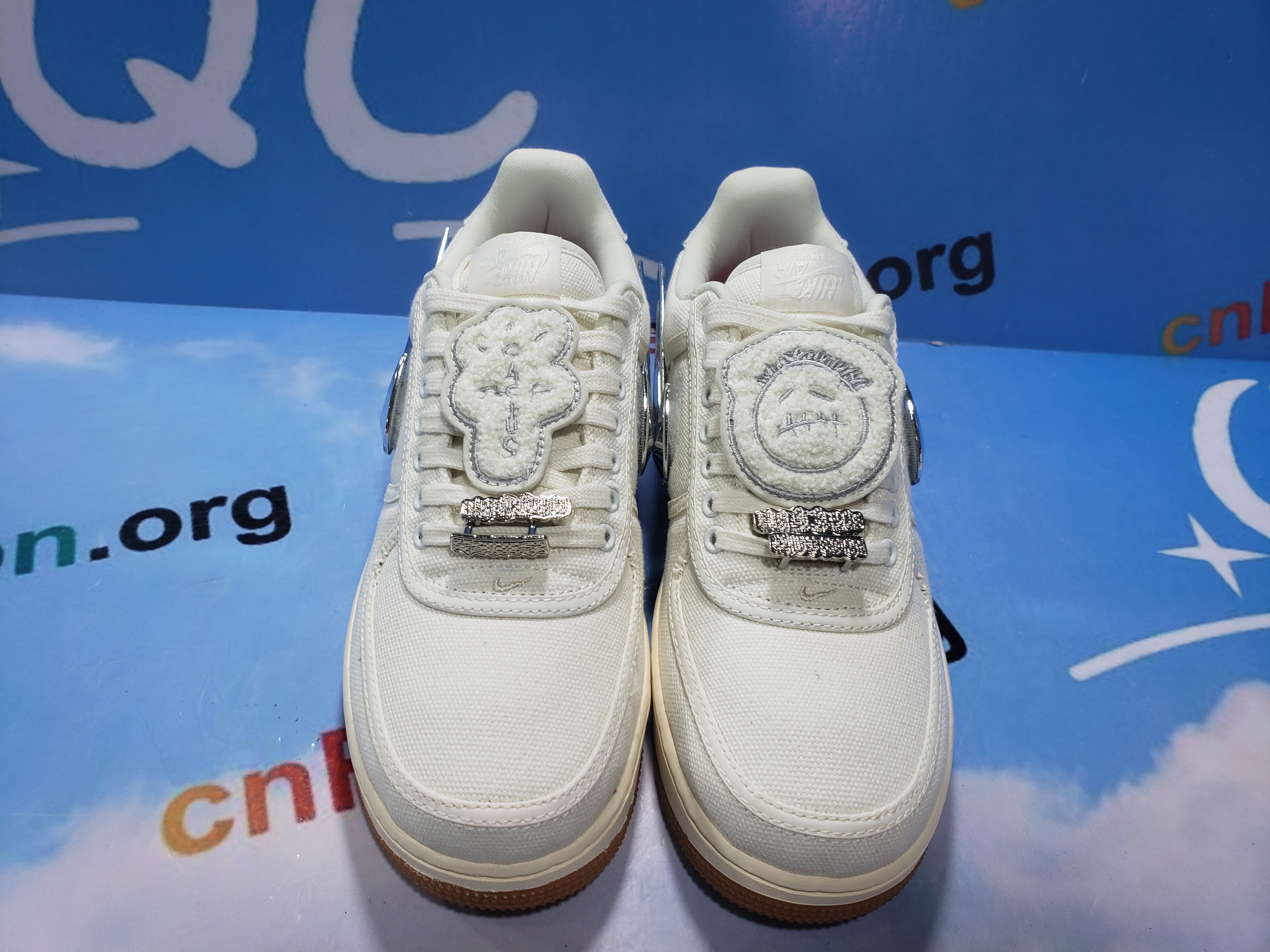PKGoden Air Force 1 Low Travis Scott Sail