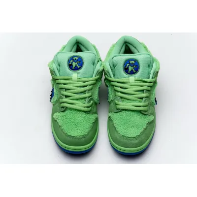 PKGoden SB Dunk Low Grateful Dead Bears Green 02
