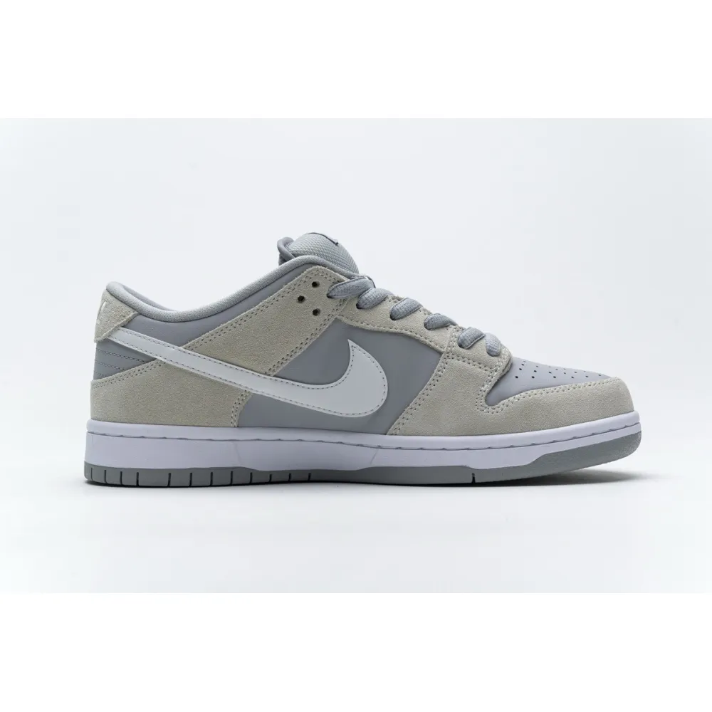 PK GOD SB Dunk Low Summit White Wolf Grey
