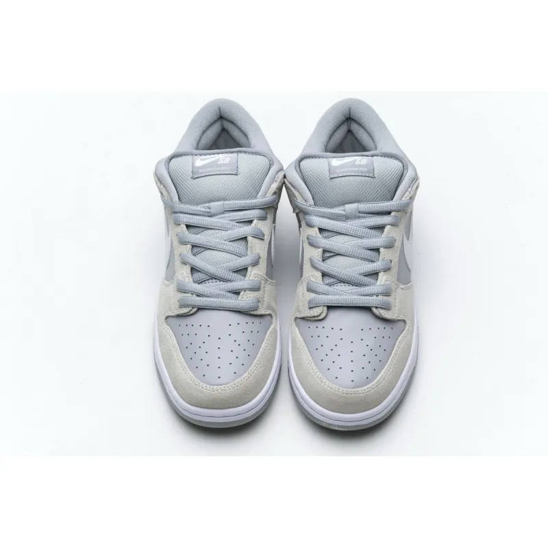 PK GOD SB Dunk Low Summit White Wolf Grey