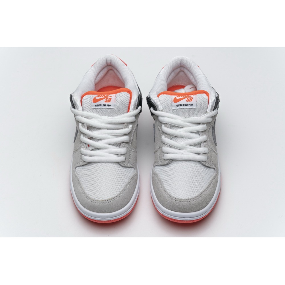PK GOD SB Dunk Low Infrared Orange Label