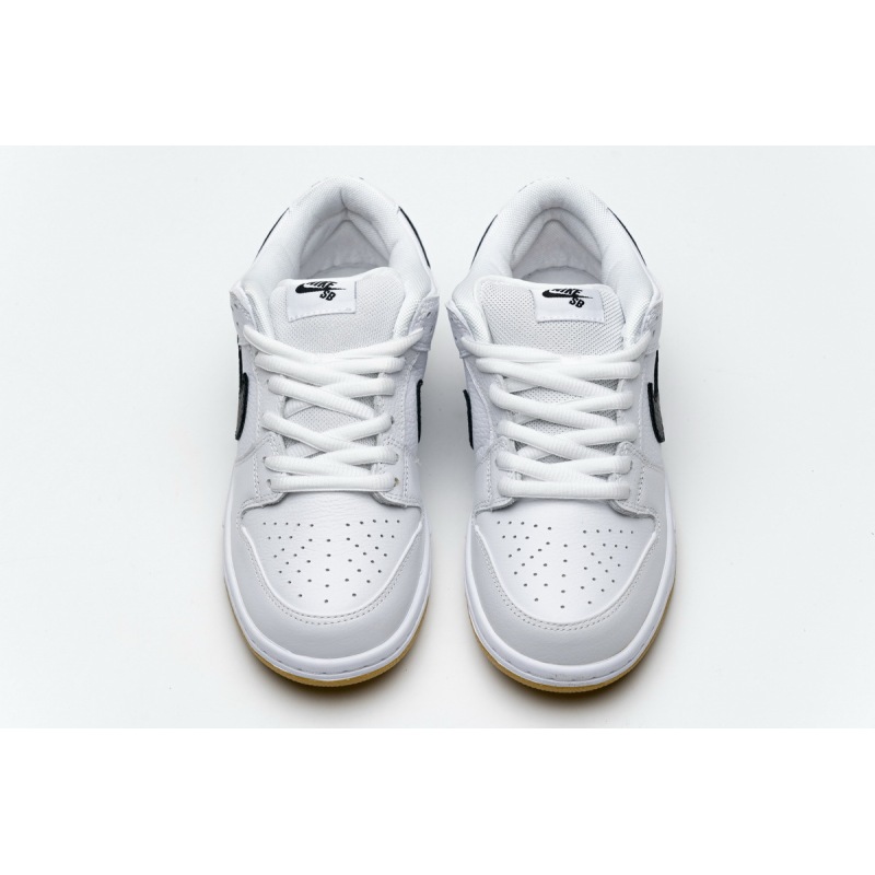 PK GOD SB Dunk Low Orange Label White