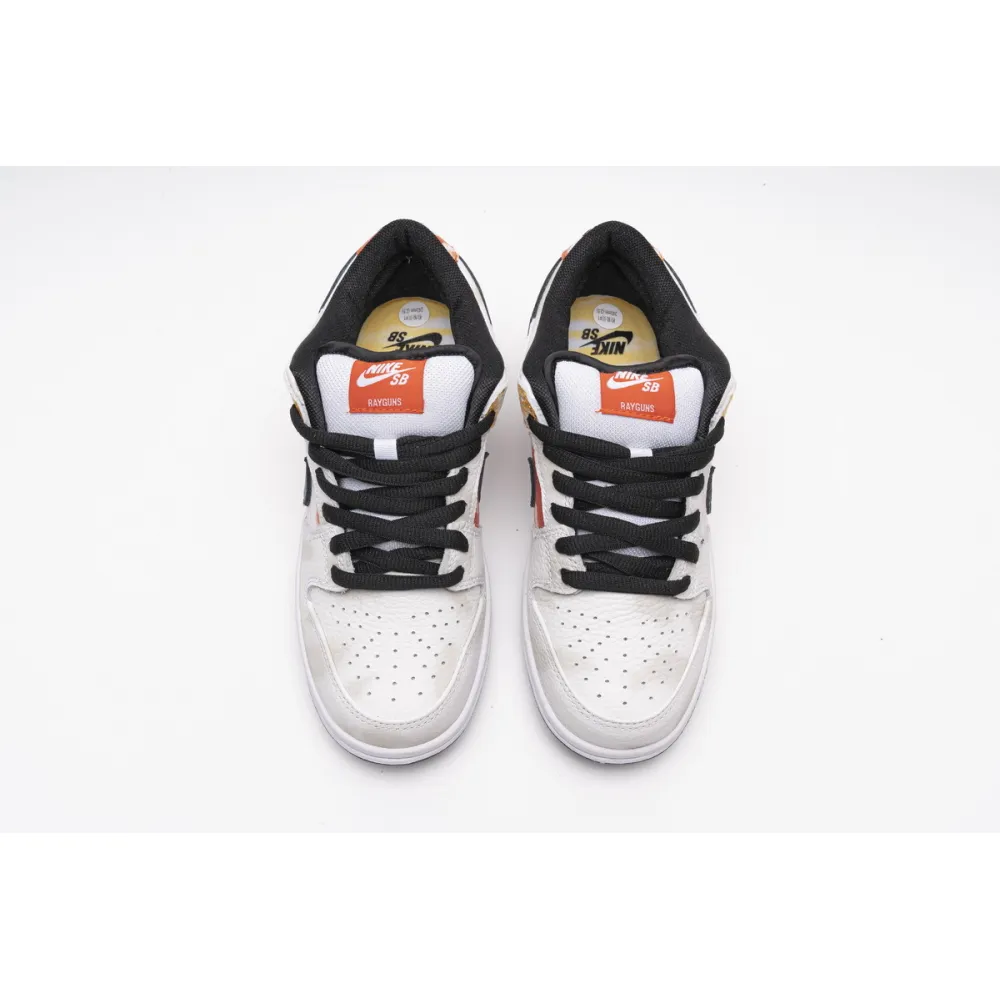 PK GOD SB Dunk Low Raygun Tie-Dye White