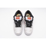 PK GOD SB Dunk Low Raygun Tie-Dye White
