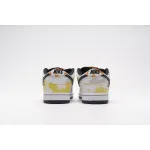 PK GOD SB Dunk Low Raygun Tie-Dye White