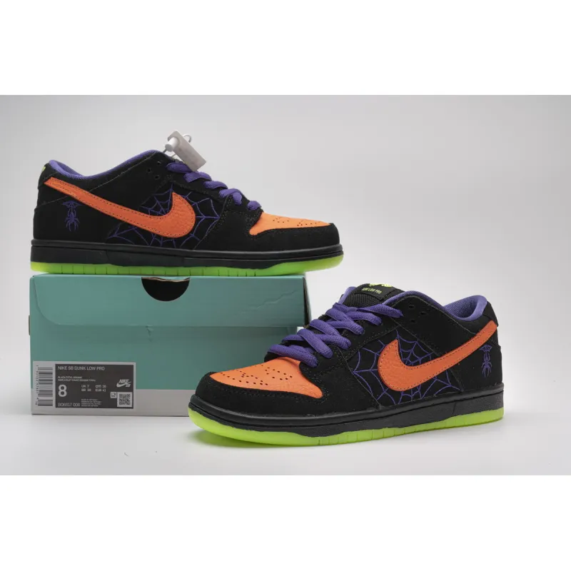 PK GOD SB Dunk Low Night of Mischief Halloween