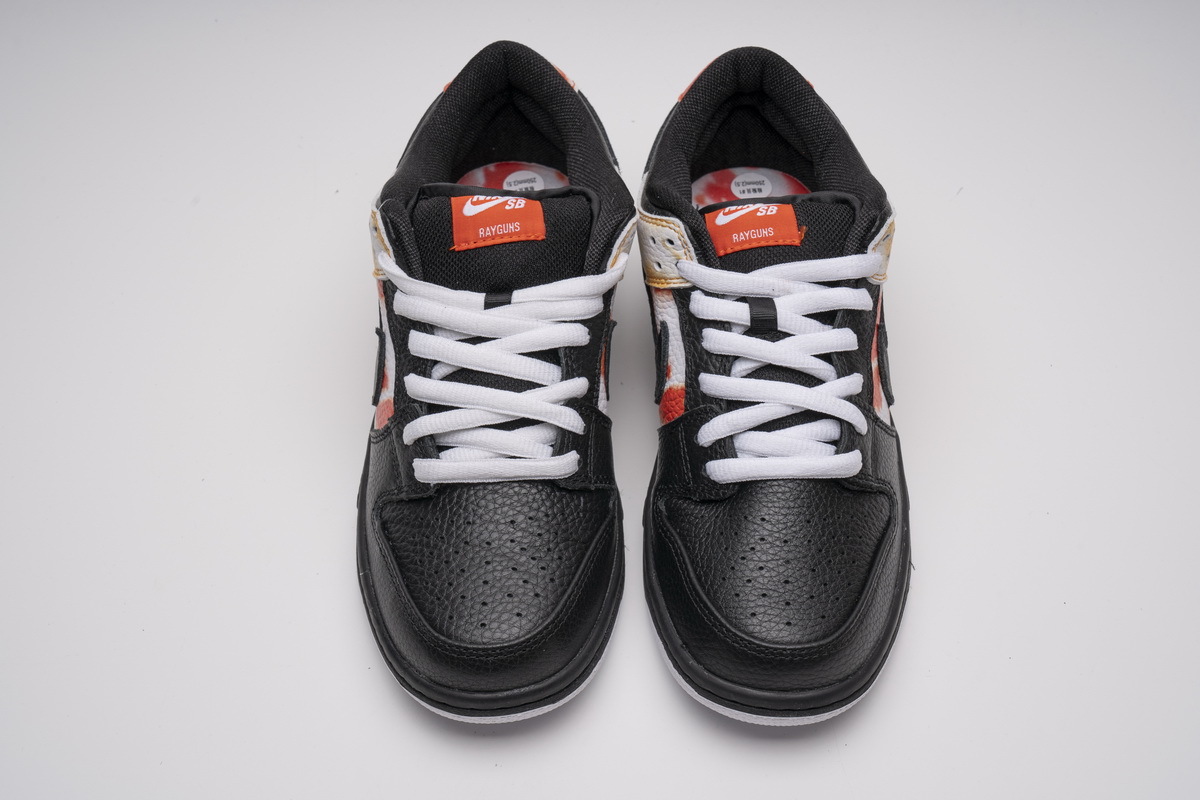 PK GOD SB Dunk Low Raygun Tie-Dye Black