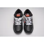 PK GOD SB Dunk Low Raygun Tie-Dye Black