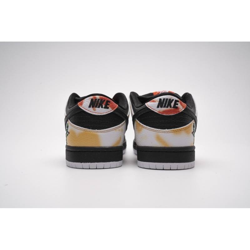 PK GOD SB Dunk Low Raygun Tie-Dye Black