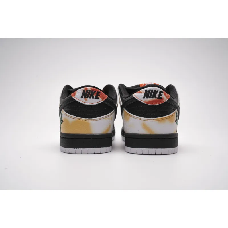 PK GOD SB Dunk Low Raygun Tie-Dye Black