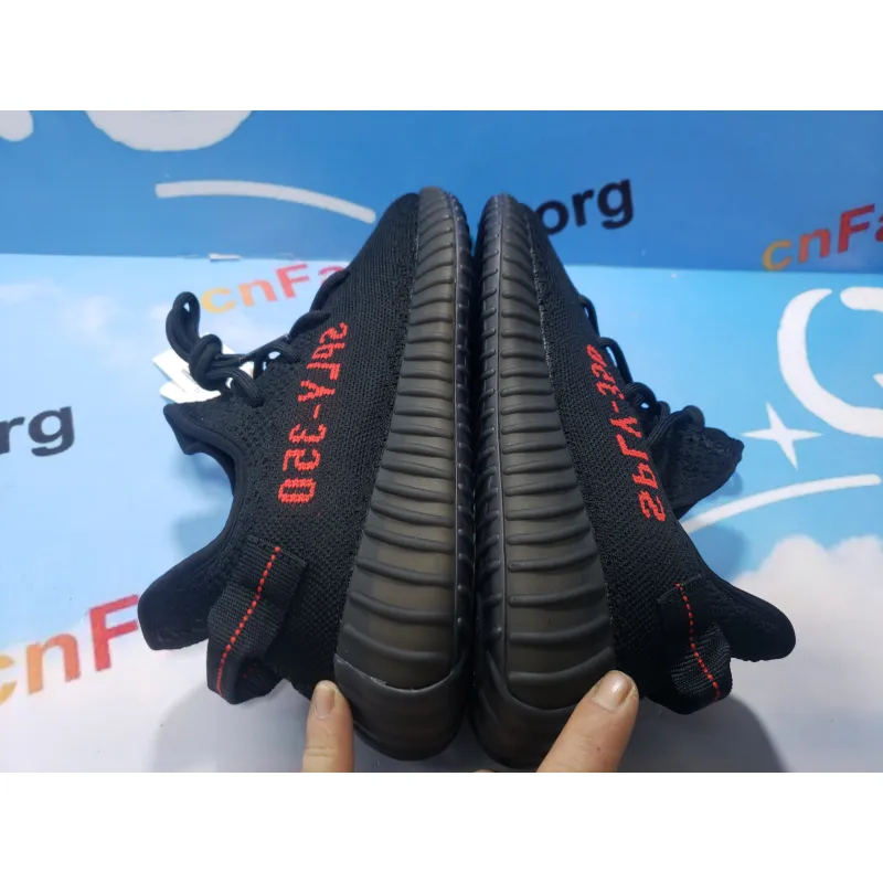 PKGoden Yeezy Boost 350 V2 Black Red CP9652