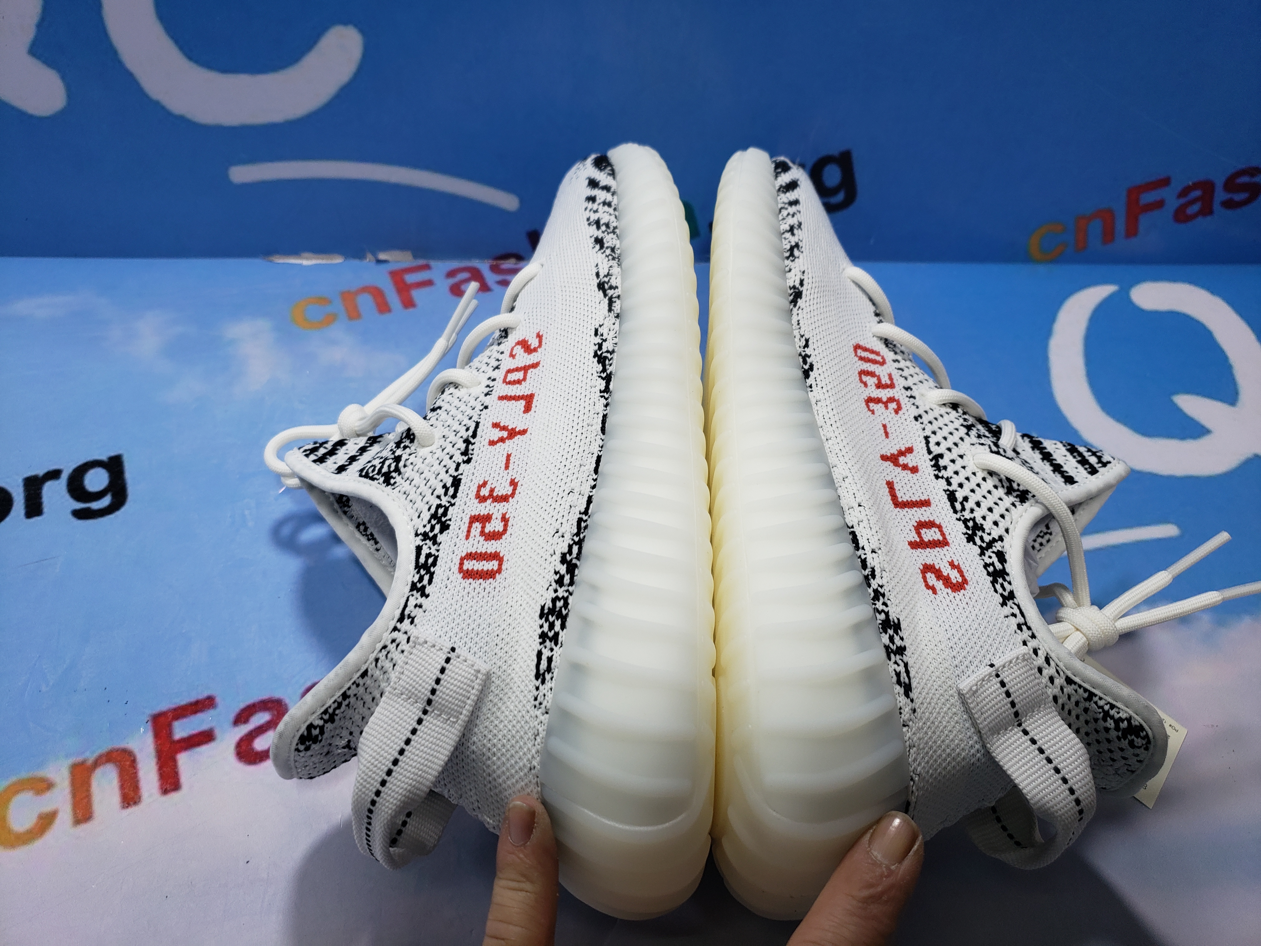 PKGoden Yeezy Boost 350 V2 Zebra CP9654