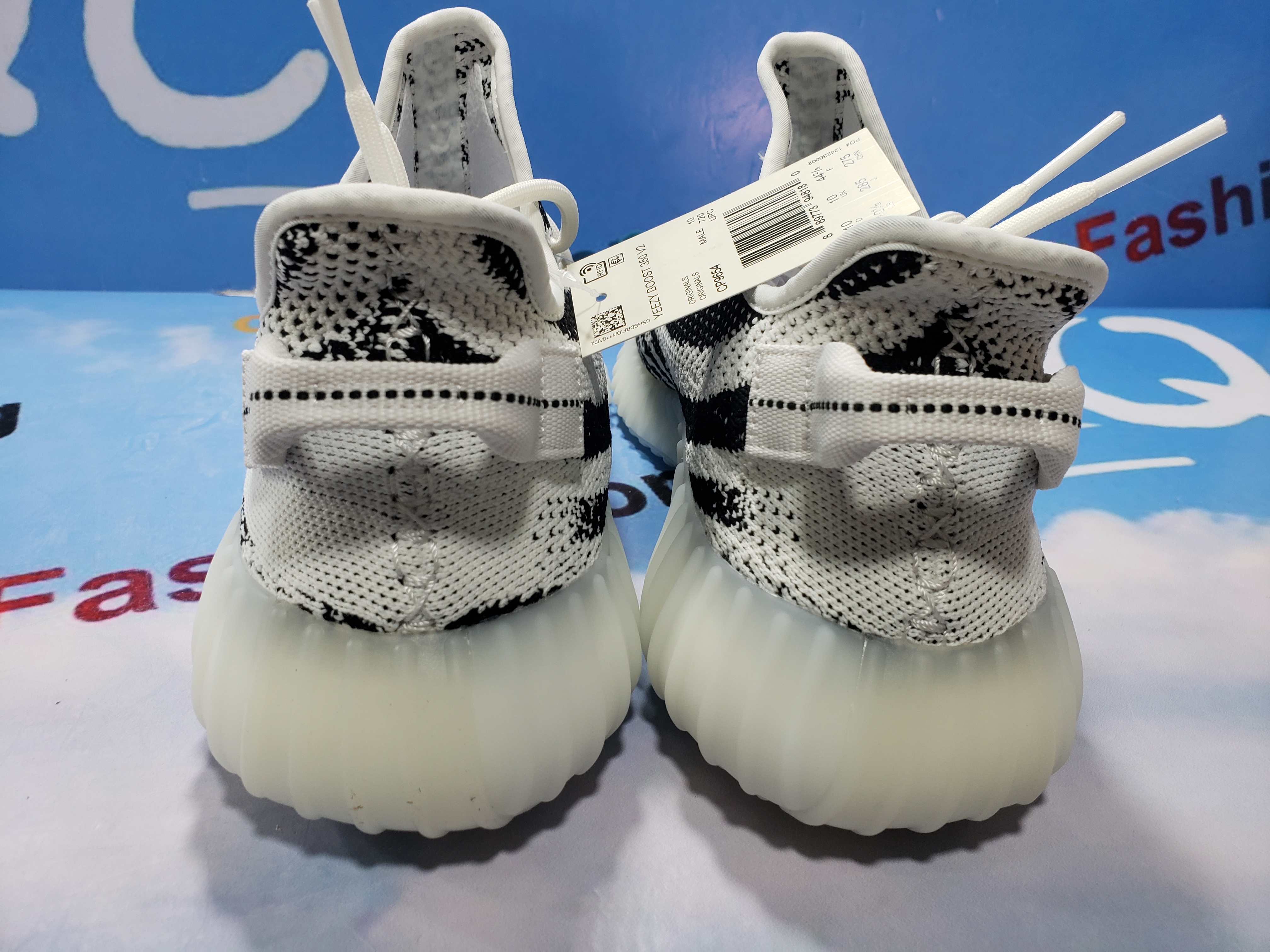 PKGoden Yeezy Boost 350 V2 Zebra CP9654