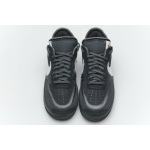 PK GOD Air Force 1 Low Off-White Black White