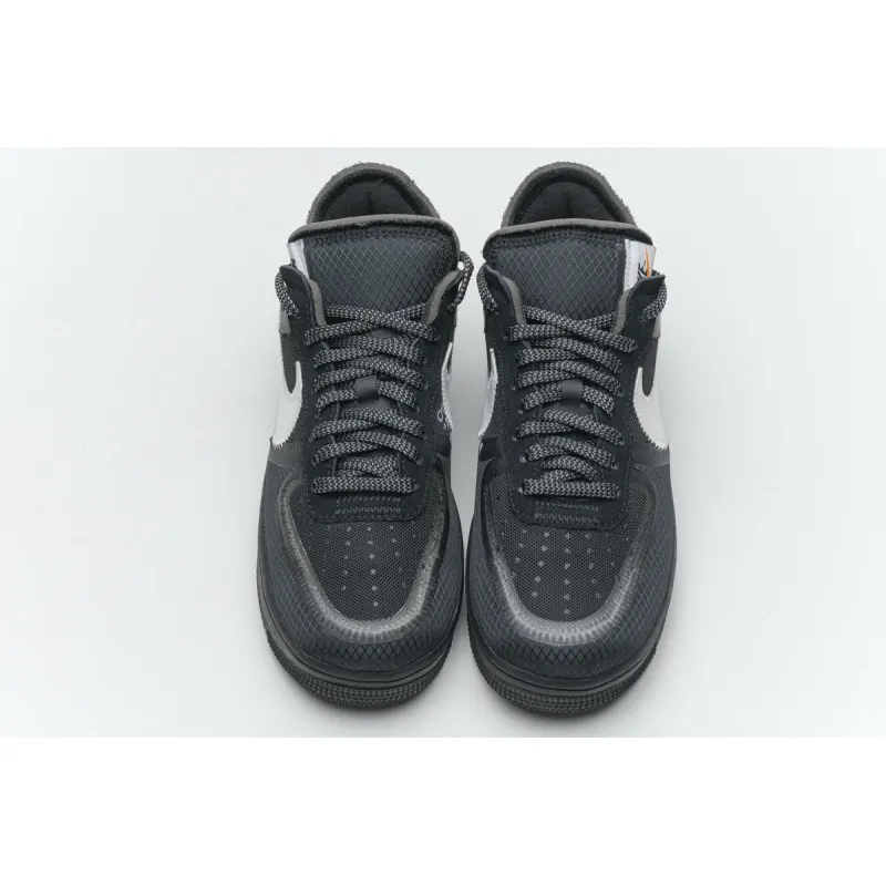 PK GOD Air Force 1 Low Off-White Black White