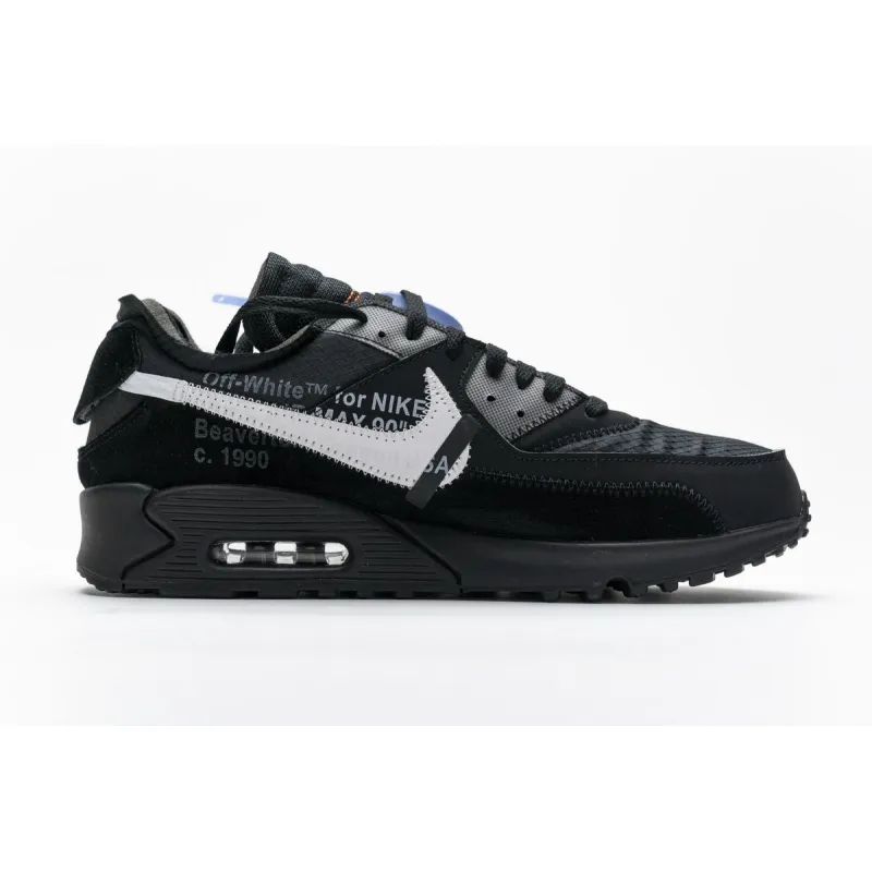 PK GOD Air Max 90 OFF-WHITE Black