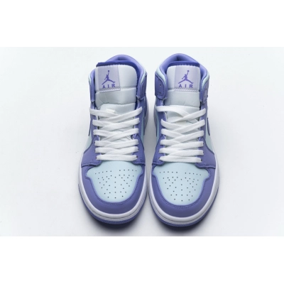 OG Jordan 1 Mid Purple Aqua (GS) 02