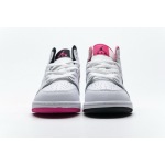 OG Jordan 1 Mid White Black Hyper Pink (GS)