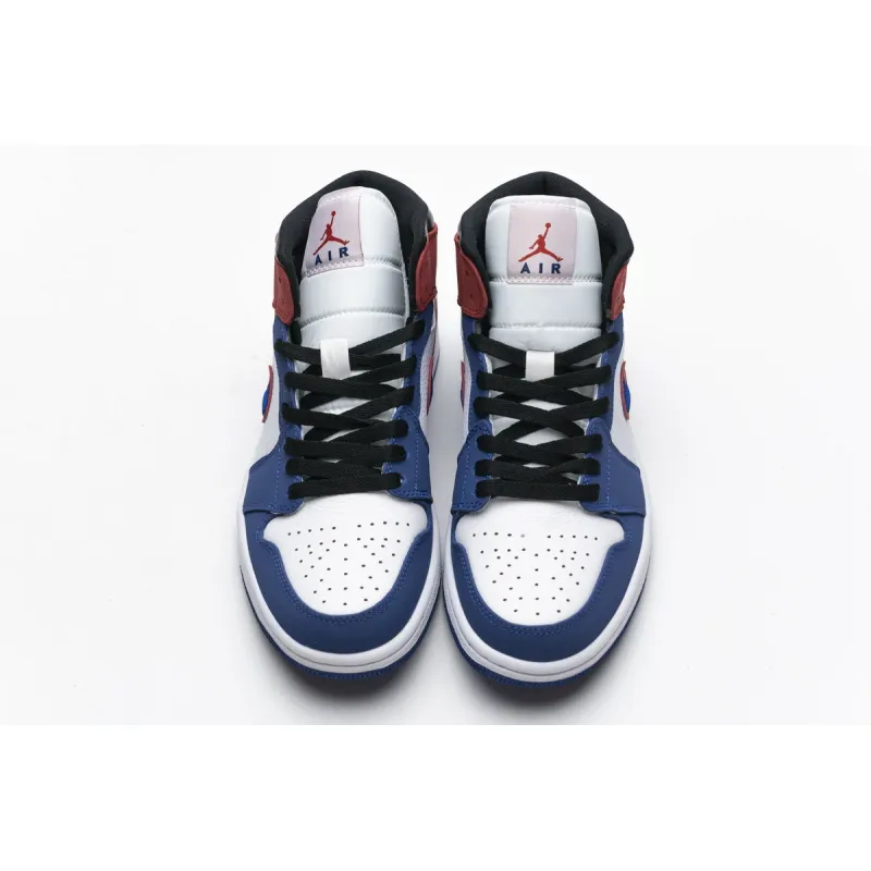 OG Jordan 1 Mid Multi-Color Swoosh