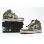 OG Jordan 1 Mid Trooper Bleached Coral (GS)