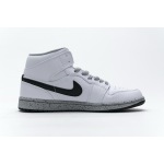 OG Jordan 1 Mid White Cement (GS)