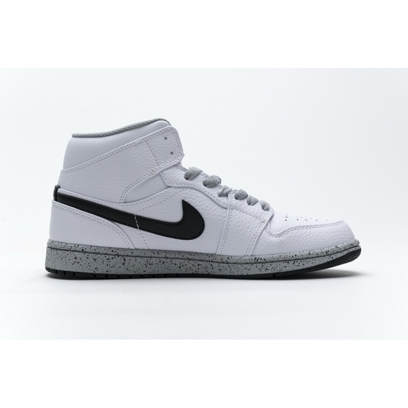 OG Jordan 1 Mid White Cement (GS)