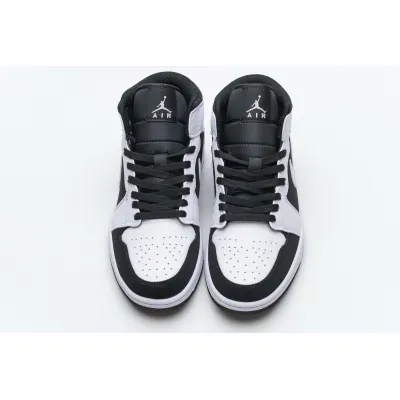 OG Jordan 1 Mid Tuxedo 02