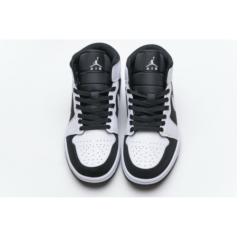 OG Jordan 1 Mid White Black