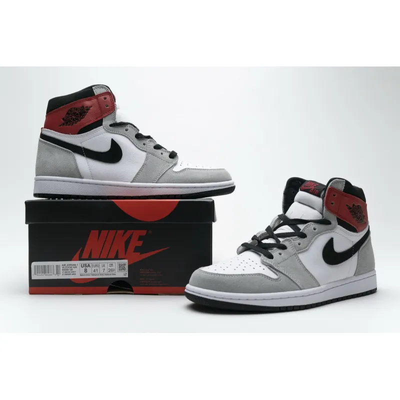 OG Jordan 1 Retro High Light Smoke Grey