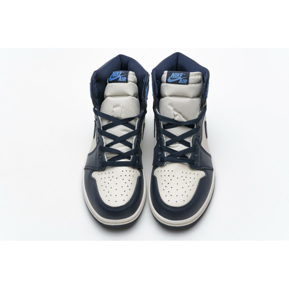 OG Jordan 1 Retro High Obsidian UNC