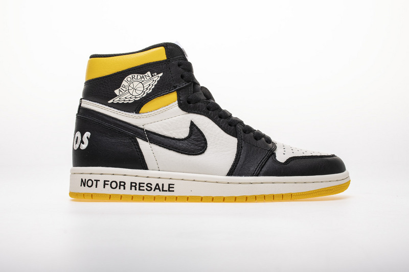 OG Jordan 1 Retro High "Not for Resale" Varsity Maize